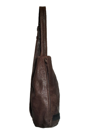 Tomke Leather Bag Mini Brown