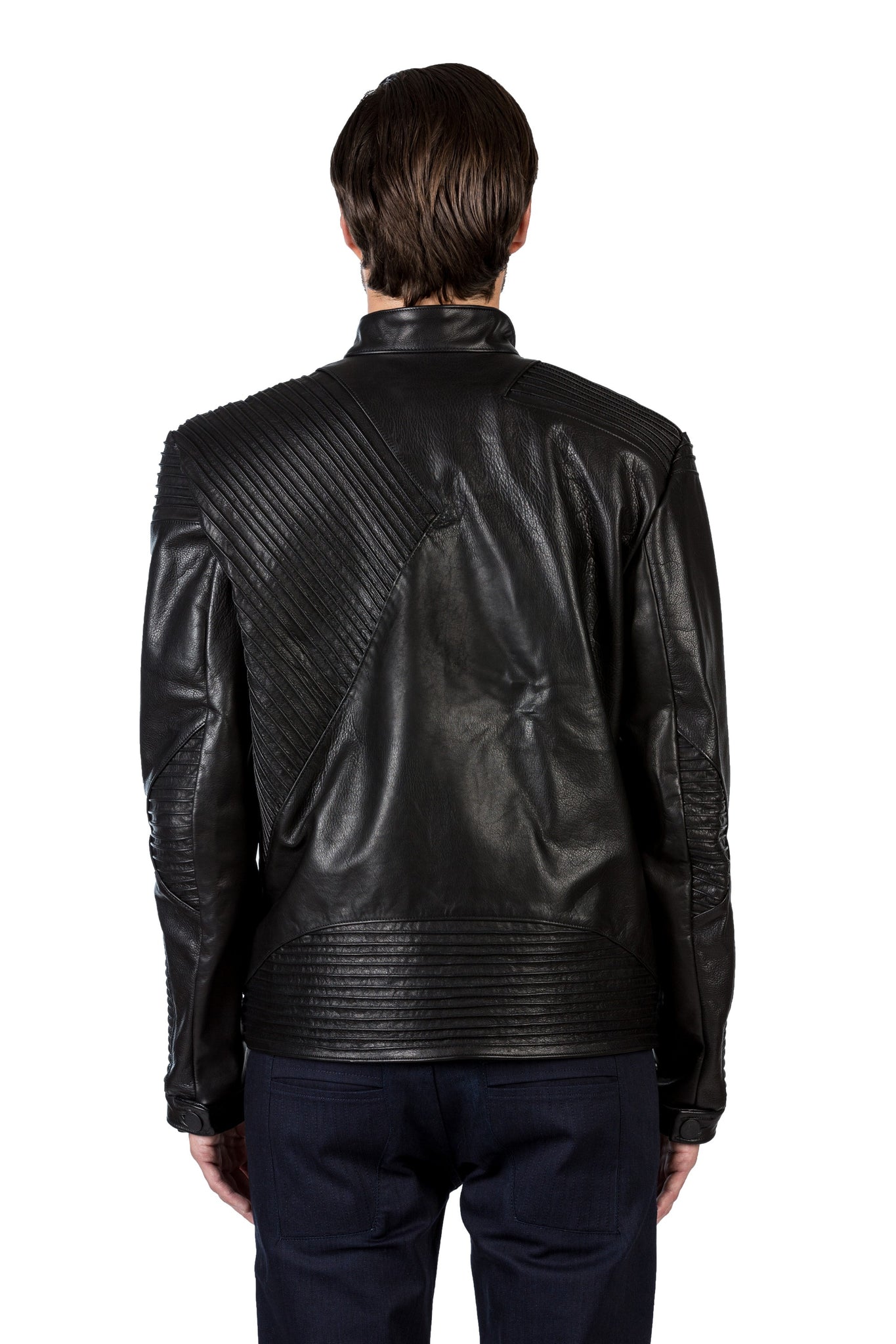 Ash Biker Lederjacke