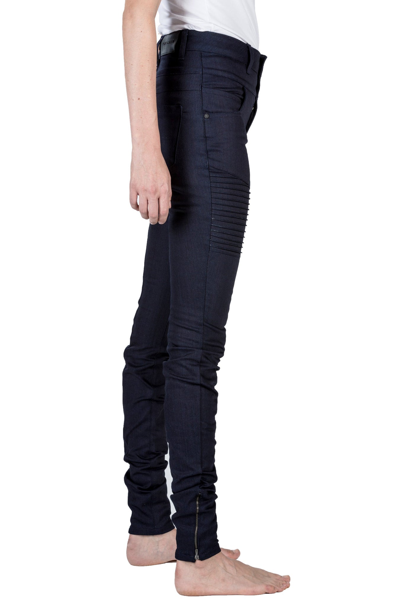 Ash Skinny Highwaist Jeans Blau