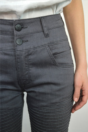 Second Choice - Ash Skinny Highwaist Jeans Grey