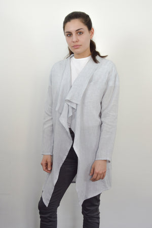 Lou Linen Cardigan Bright