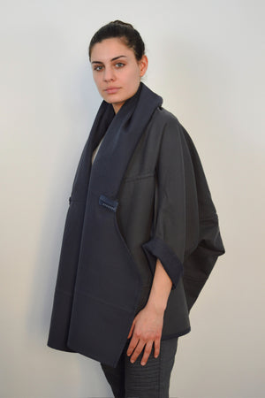 Talar Cardigan Baumwolle