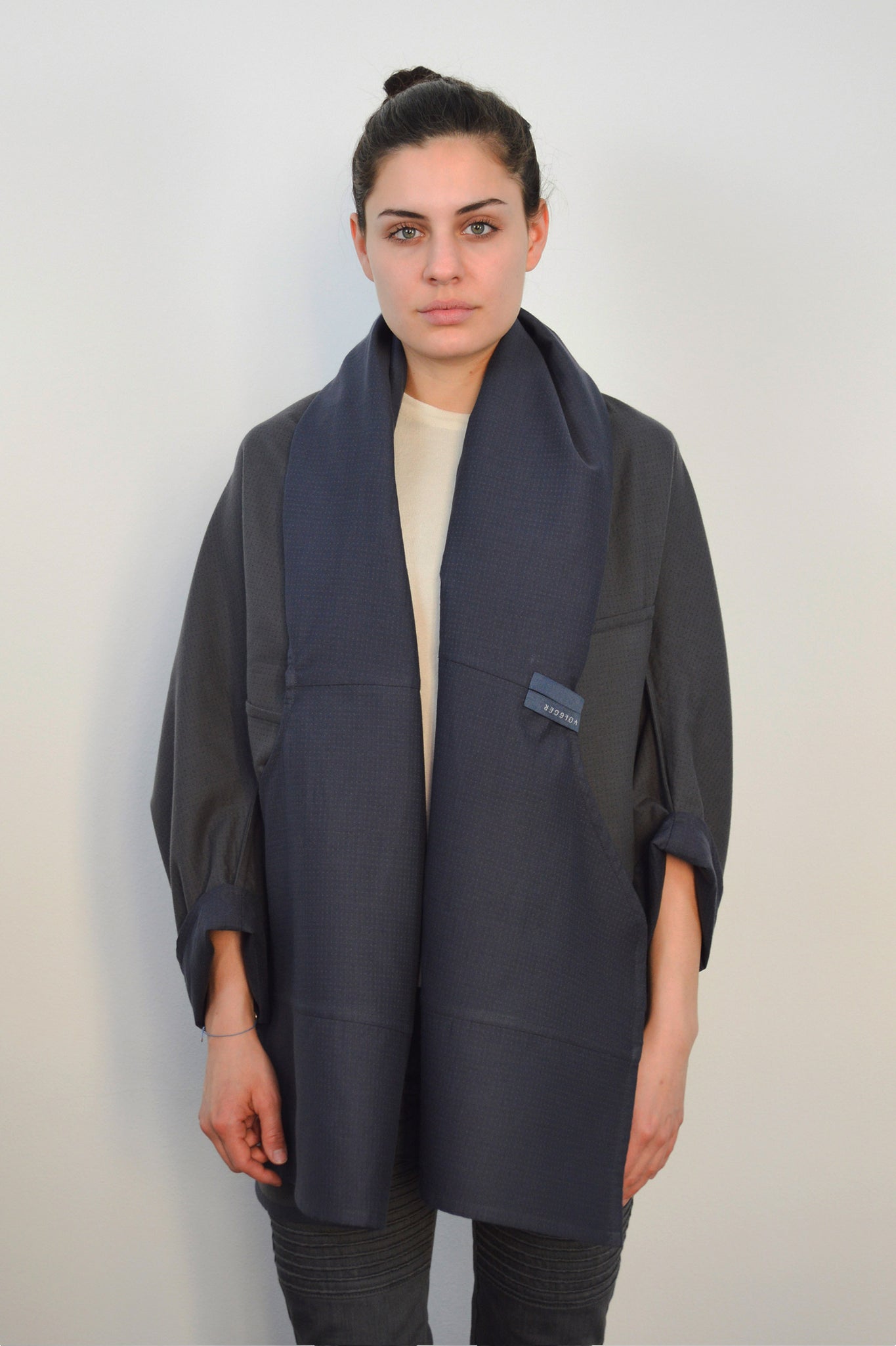 Talar Cardigan Baumwolle