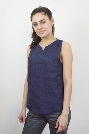 Jascha Linen Top